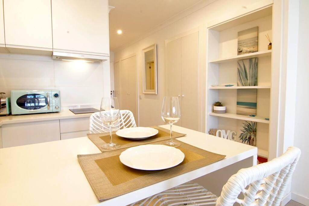 Sea Lovers - Sea Front - Studio Apartment Monte Gordo Exteriér fotografie