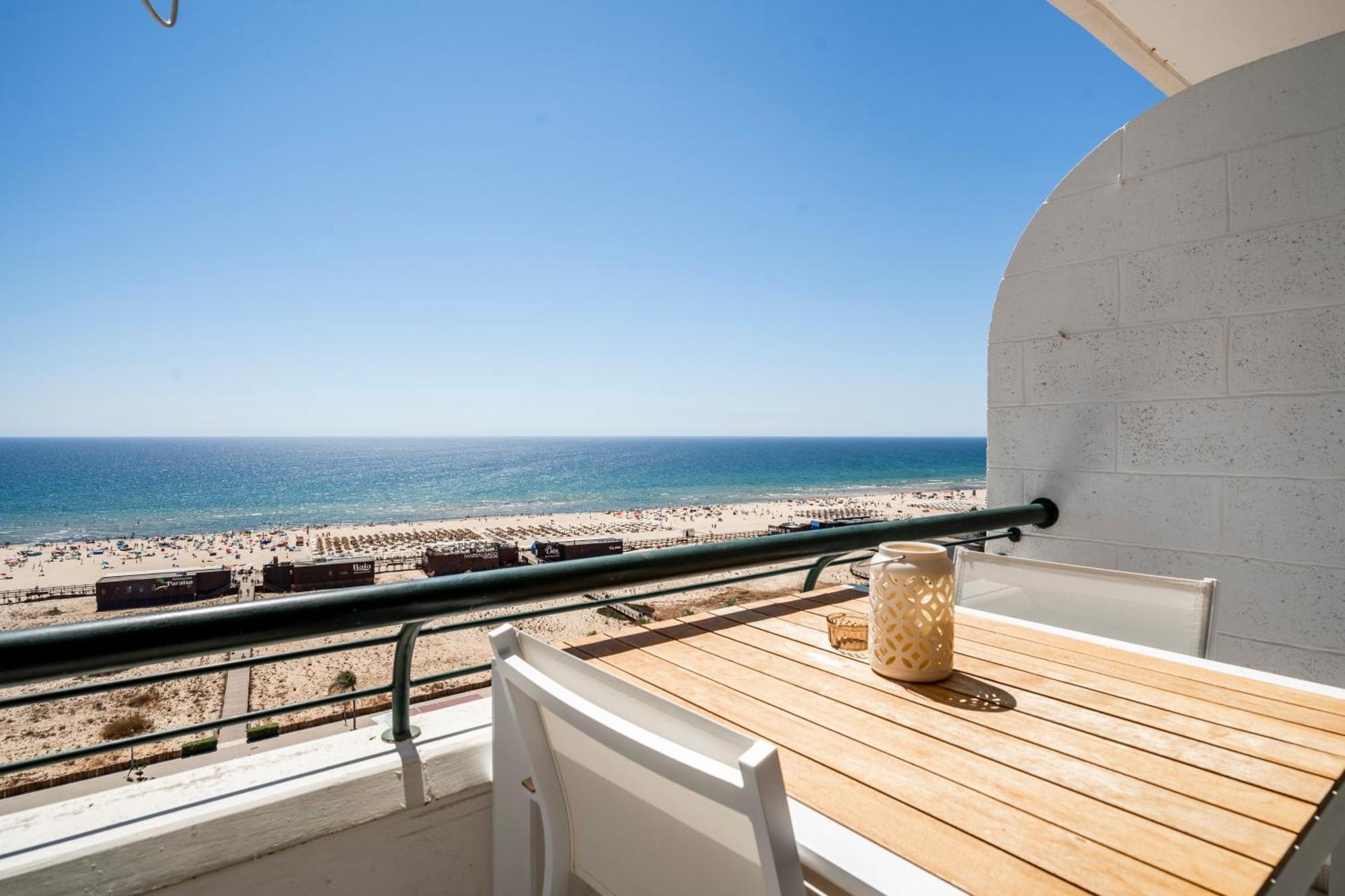 Sea Lovers - Sea Front - Studio Apartment Monte Gordo Exteriér fotografie